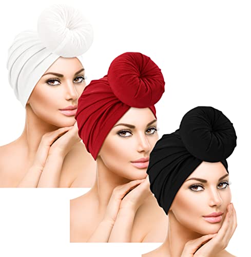 Knotted Turban Wrap Set - Image 37