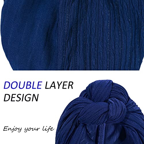 Knotted Turban Wrap Set - Image 4