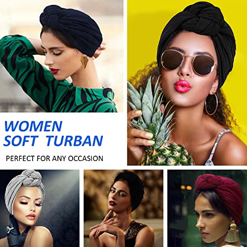 Knotted Turban Wrap Set - Image 42