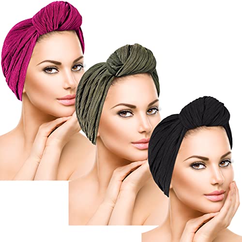 Knotted Turban Wrap Set - Image 52