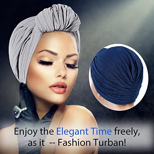 Knotted Turban Wrap Set - Image 61