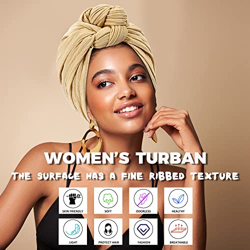 Knotted Turban Wrap Set - Image 7