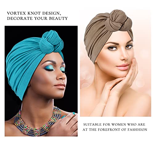 Knotted Turban Wrap Set - Image 77