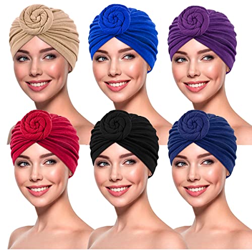 Knotted Turban Wrap Set - Image 78