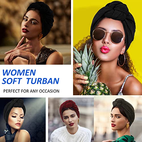 Knotted Turban Wrap Set - Image 8