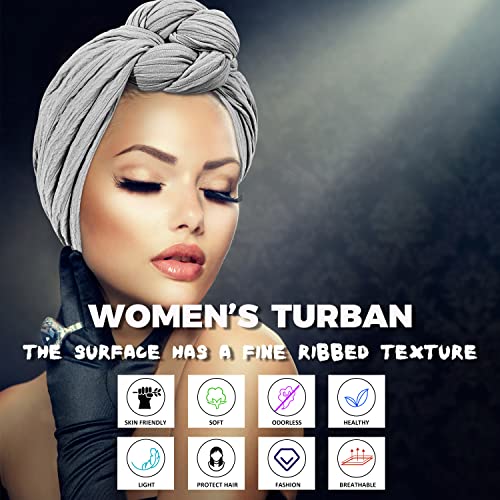 Knotted Turban Wrap Set - Image 83