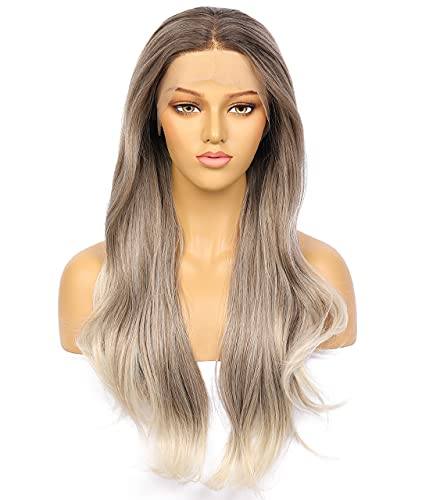 Lace Front Ash Blonde 22 inch Wig - Image 2