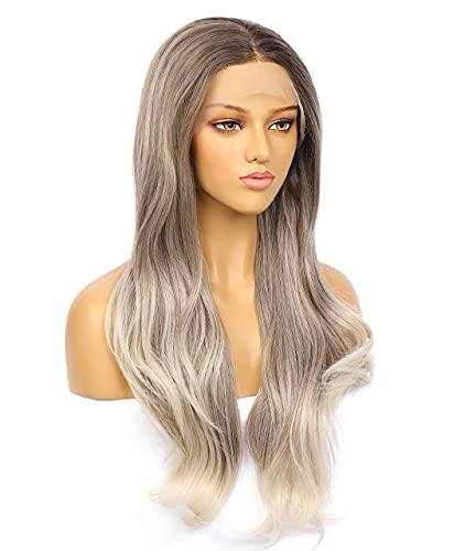 Lace Front Ash Blonde 22 inch Wig - Image 3