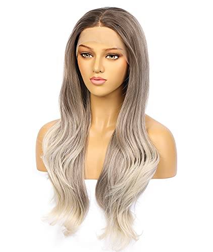 Lace Front Ash Blonde 22 inch Wig - Image 5