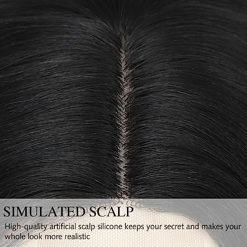 Lace Front Wavy Shoulder Length Wig - Image 12