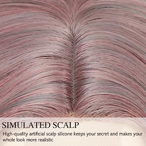 Lace Front Wavy Shoulder Length Wig - Image 17