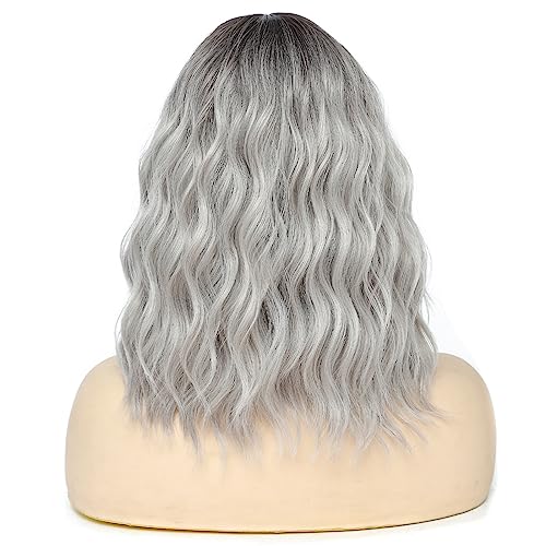 Lace Front Wavy Shoulder Length Wig - Image 4