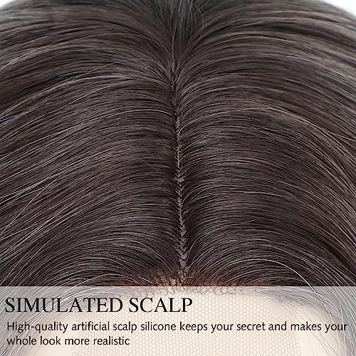 Lace Front Wavy Shoulder Length Wig - Image 5