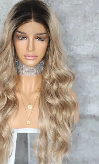 Ladies Long Natural Wave Heat Resistant Hair Wig - Image 6