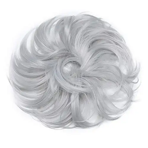 Large Tousled Messy Hair Bun - Image 10