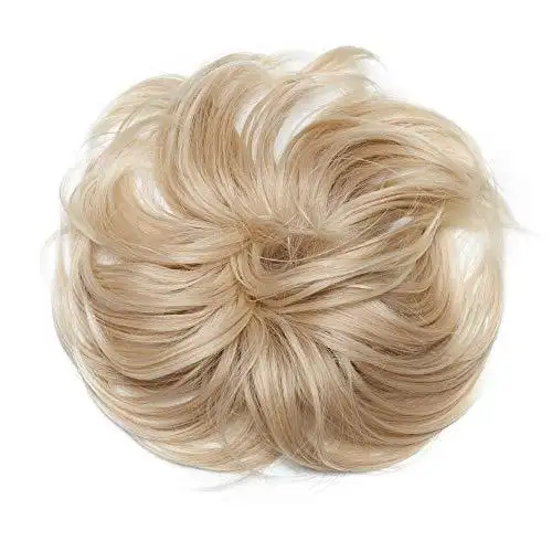 Large Tousled Messy Hair Bun - Image 22