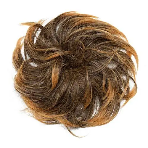 Large Tousled Messy Hair Bun - Image 25