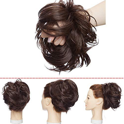Large Tousled Messy Hair Bun - Image 36