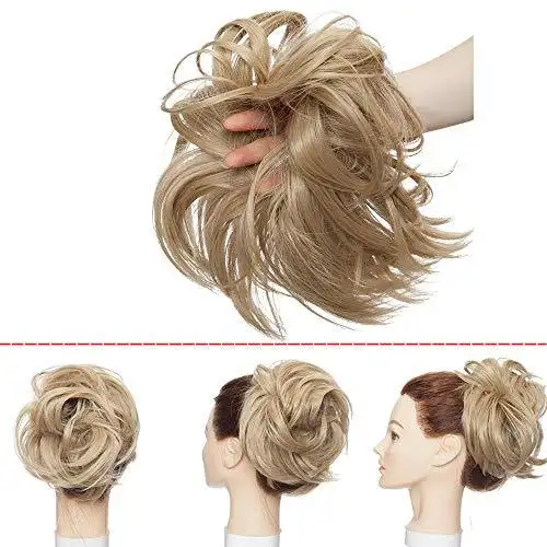 Large Tousled Messy Hair Bun - Image 8