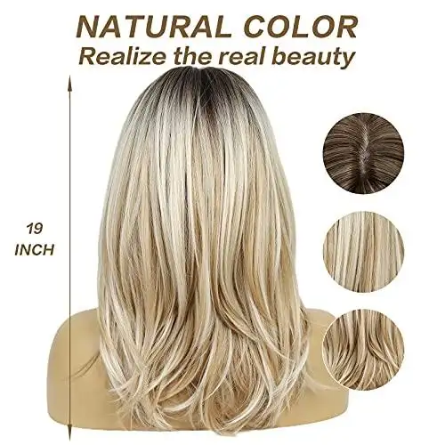 Layered Wig with Side Bangs - Image 10