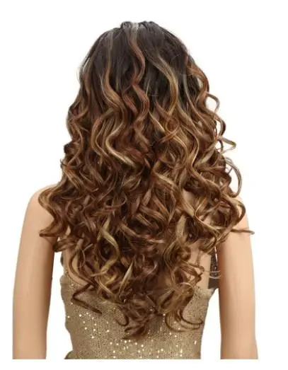 Leah Side Part Heat Friendly Long Curly Wig - Image 2