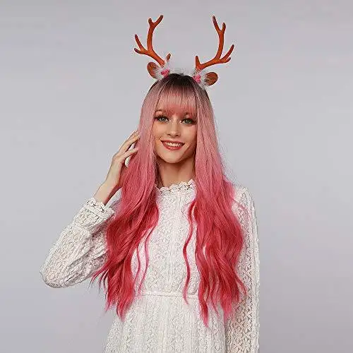 Light Brown Blonde Ombre Long Straight Synthetic Heat Resistant Wig - Image 16