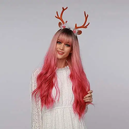 Light Brown Blonde Ombre Long Straight Synthetic Heat Resistant Wig - Image 17