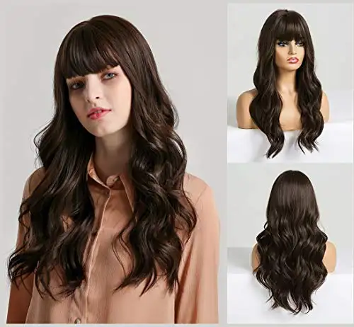 Light Brown Blonde Ombre Long Straight Synthetic Heat Resistant Wig - Image 21