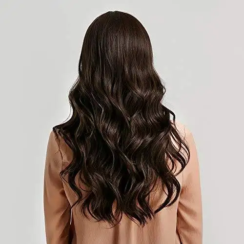 Light Brown Blonde Ombre Long Straight Synthetic Heat Resistant Wig - Image 27