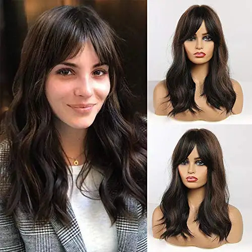 Light Brown Blonde Ombre Long Straight Synthetic Heat Resistant Wig - Image 37