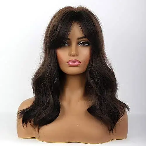 Light Brown Blonde Ombre Long Straight Synthetic Heat Resistant Wig - Image 38