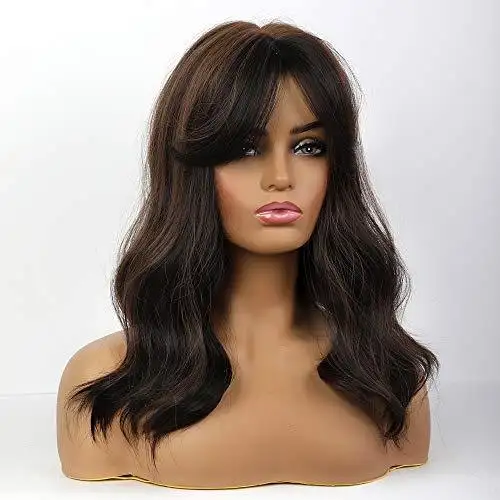 Light Brown Blonde Ombre Long Straight Synthetic Heat Resistant Wig - Image 40