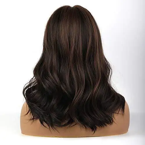 Light Brown Blonde Ombre Long Straight Synthetic Heat Resistant Wig - Image 41