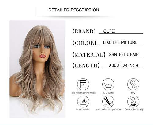 Light Brown Blonde Ombre Long Straight Synthetic Heat Resistant Wig - Image 64