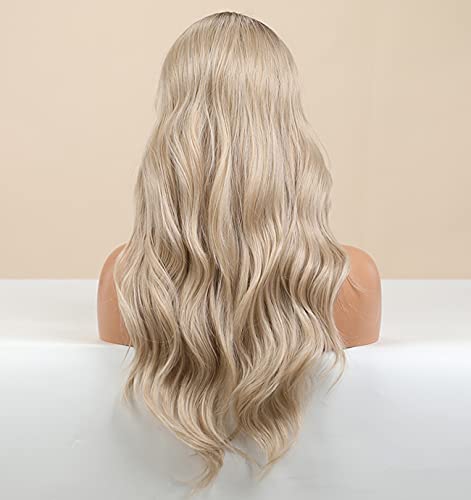 Light Ombre Blonde 22" wig - Image 4