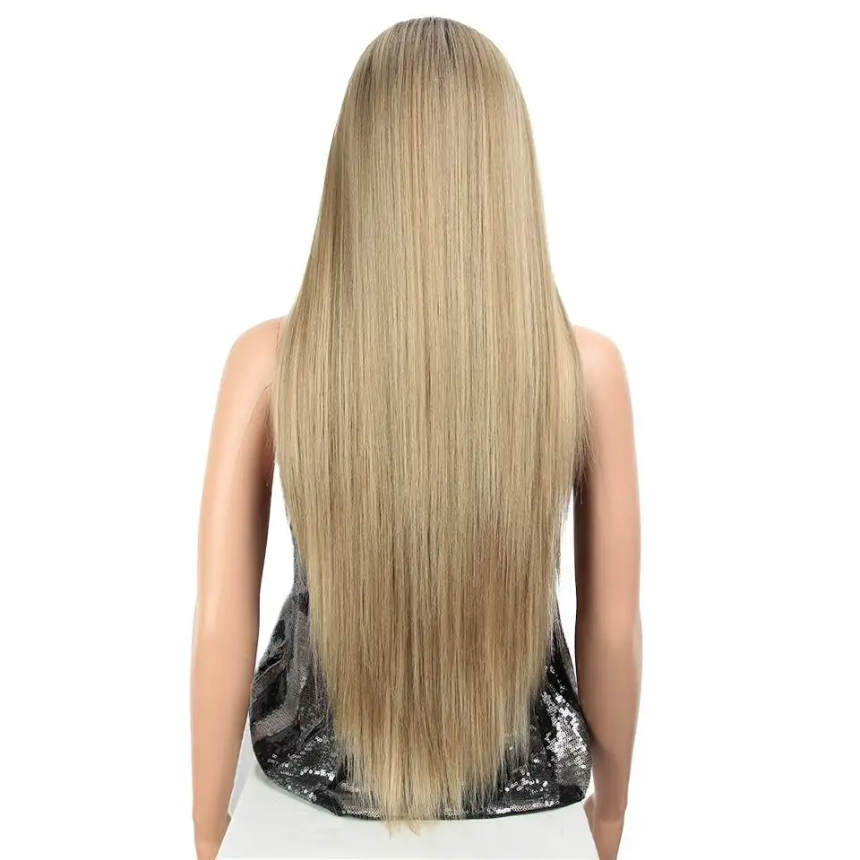 Hilary Long 32 Inch Heat Resistant Straight Wig - Image 4