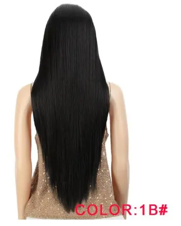 Hilary Long 32 Inch Heat Resistant Straight Wig - Image 6