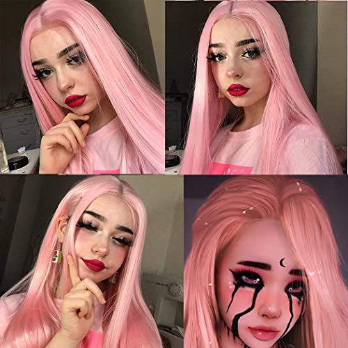 Long Brown With Face Framing Blonde Highlights - Image 13
