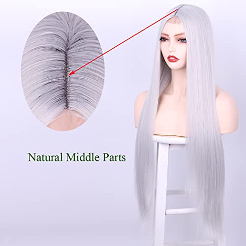 Long Brown With Face Framing Blonde Highlights - Image 38