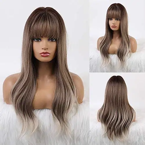 Long Curly Heat Friendly Wig - Image 12