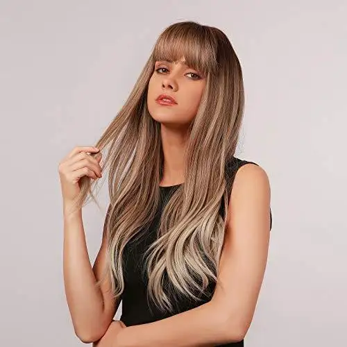 Long Curly Heat Friendly Wig - Image 14