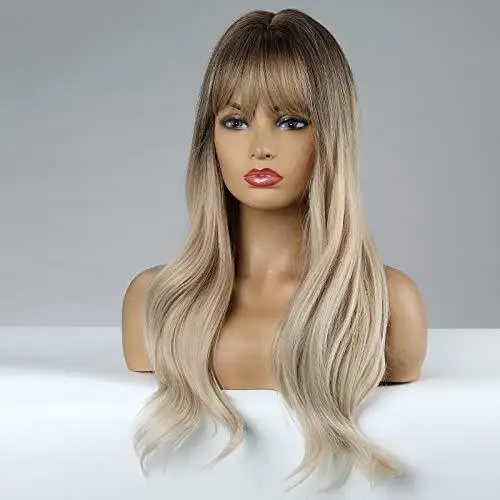 Long Curly Heat Friendly Wig - Image 4