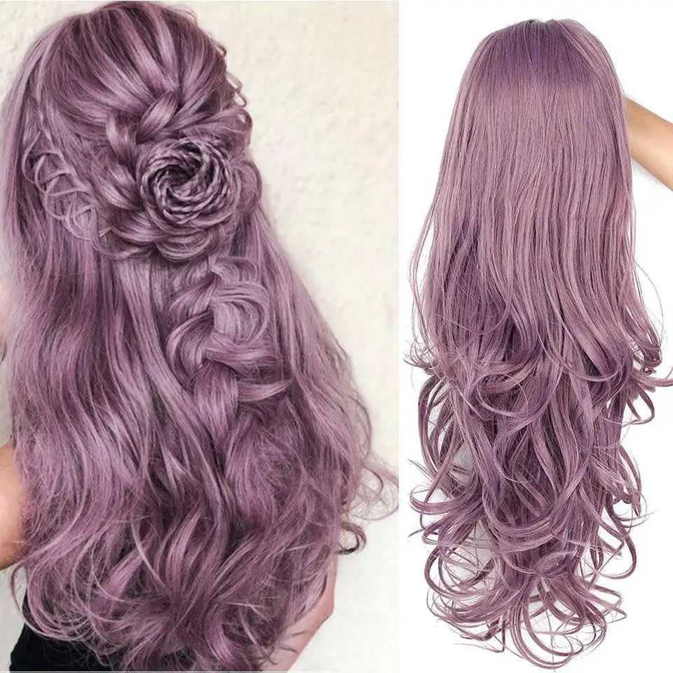 Long Curly Synthetic Cosplay Wig - Image 2