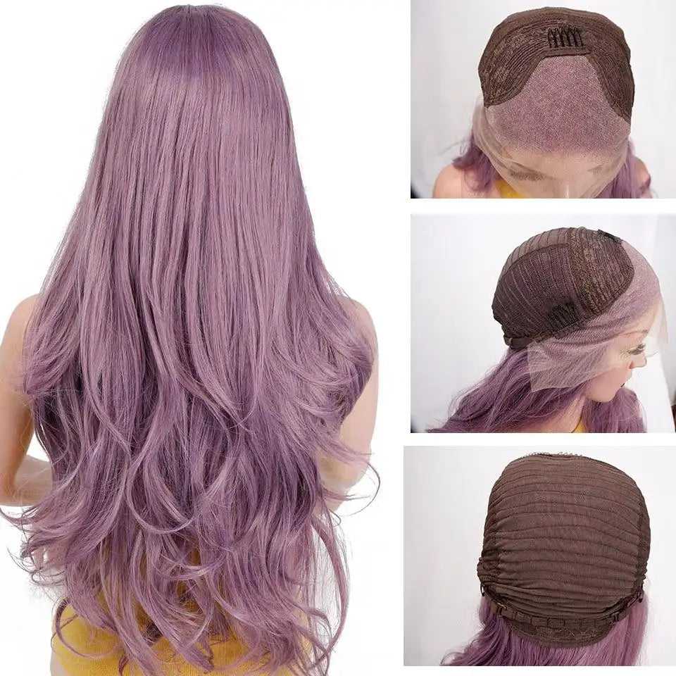 Long Curly Synthetic Cosplay Wig - Image 5