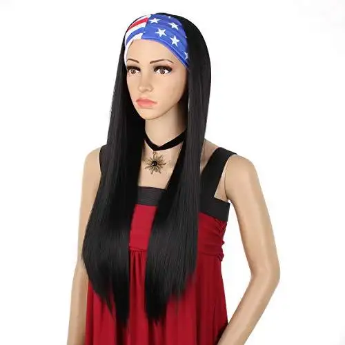 Long Wig with Headband - Image 10