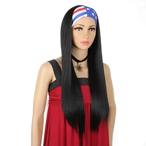 Long Wig with Headband - Image 12