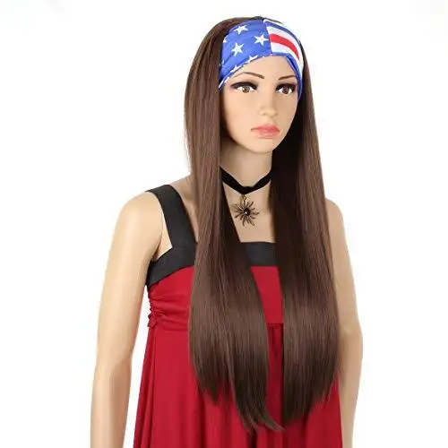 Long Wig with Headband - Image 4