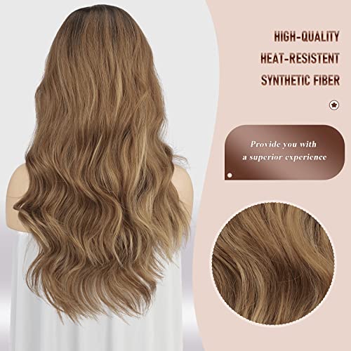 Long lace front Wavy Wig - Image 11