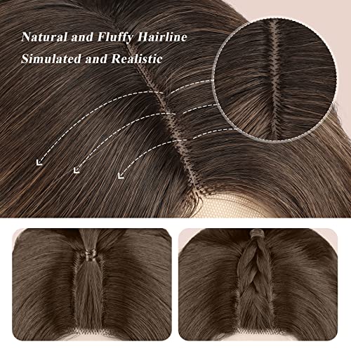 Long lace front Wavy Wig - Image 13