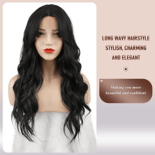 Long lace front Wavy Wig - Image 16